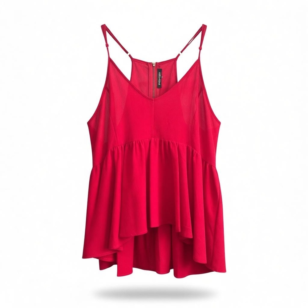 Papermoon Red Cami Tank Top